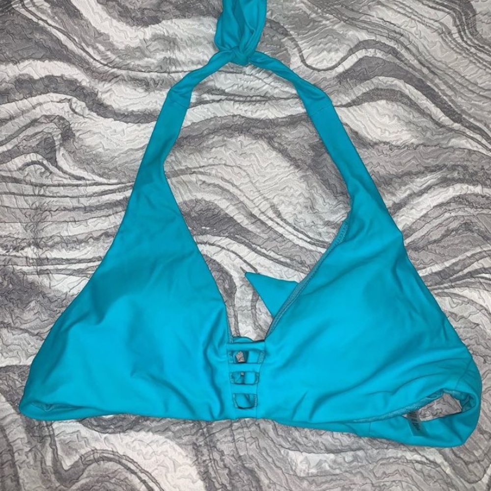 Bright Blue Bikini Top